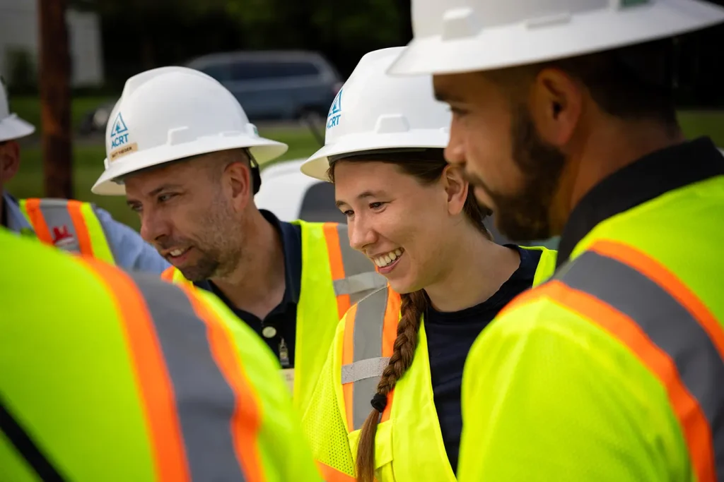 Discover what it's like to work at ACRT — from our employee ownership structure to our safety-first culture and investment in your training and growth.
